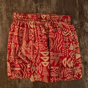 Aztec patterned skirt